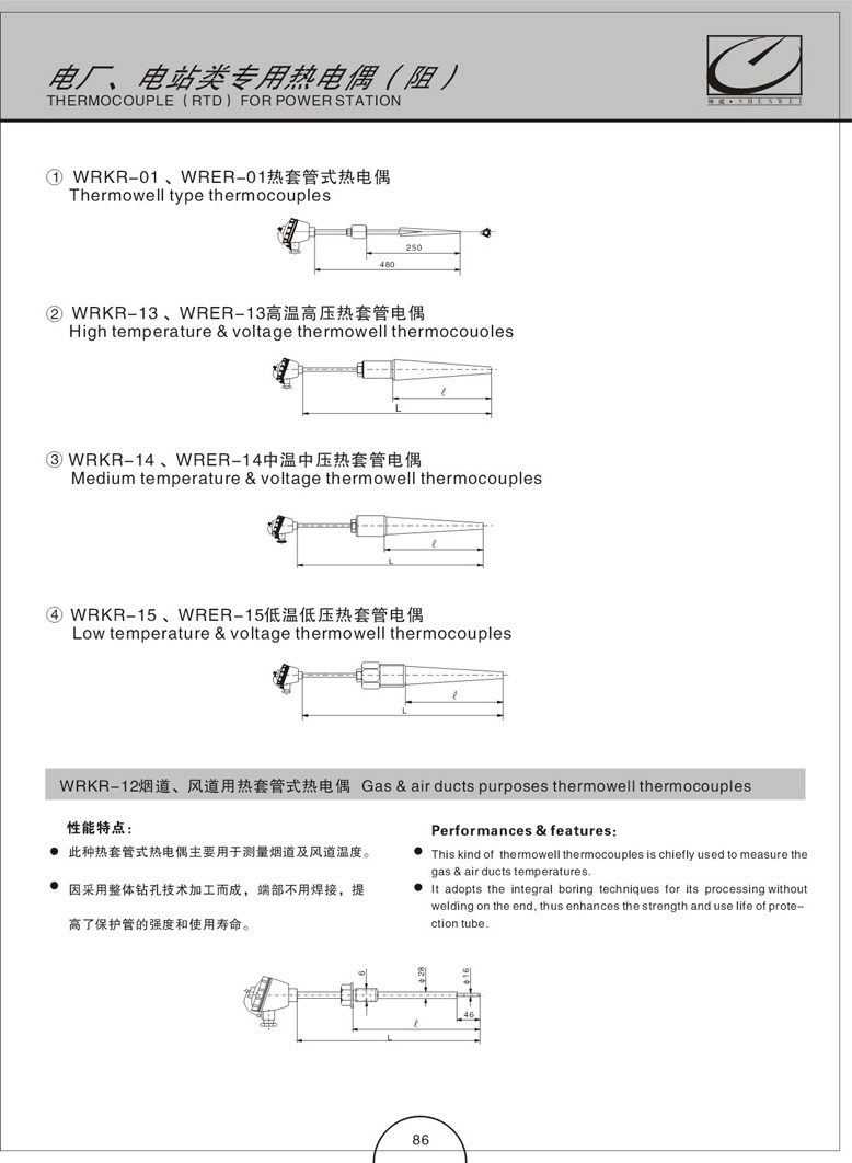 熱套式熱電偶(阻)(圖6)