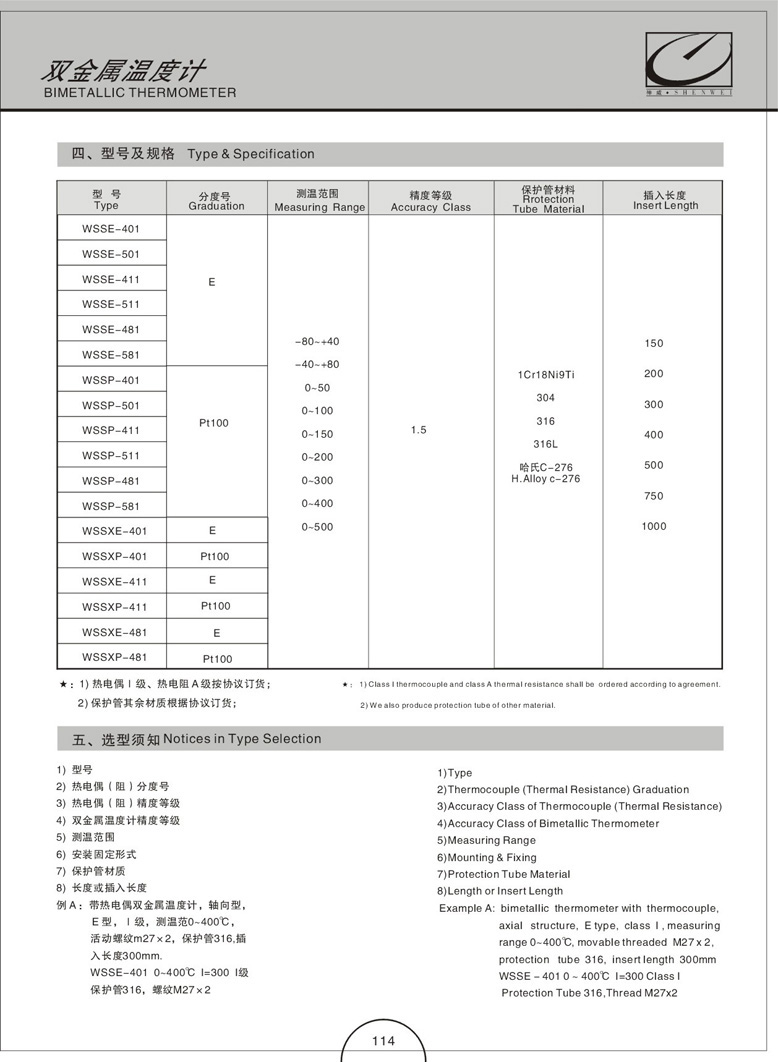 雙金屬帶熱電阻(圖1)